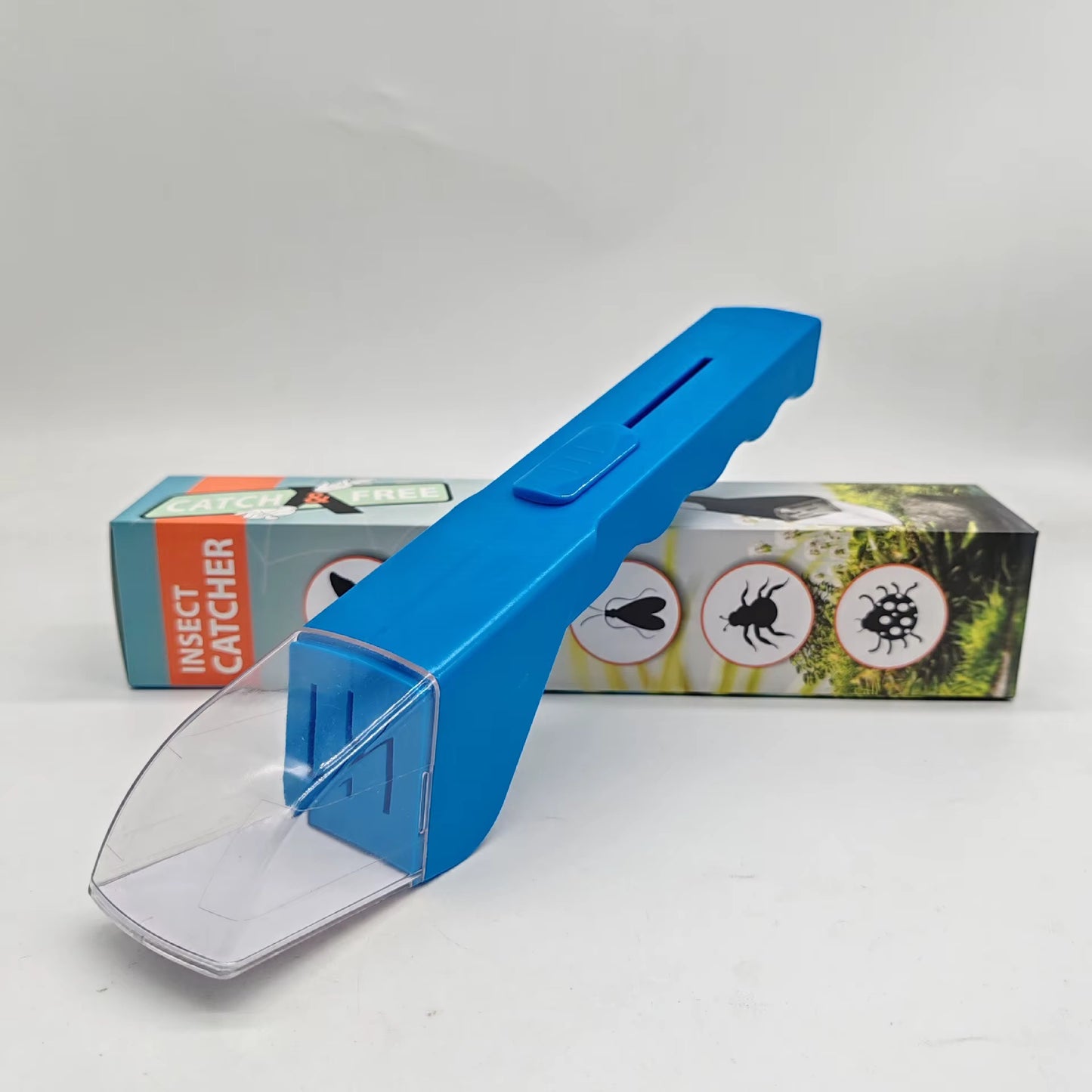 Handheld Insect Catcher for Efficient Spider, Bee, and Insect Trapping at Home
